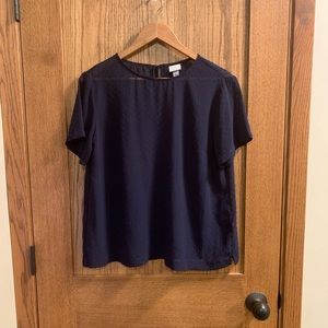 Women’s sheer polkadot Blouse